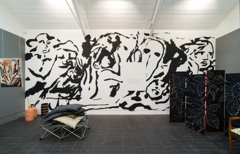 'Jerwood Encounters: The Grantchester Pottery paints the stage' (2015), Installation View, Jerwood Space