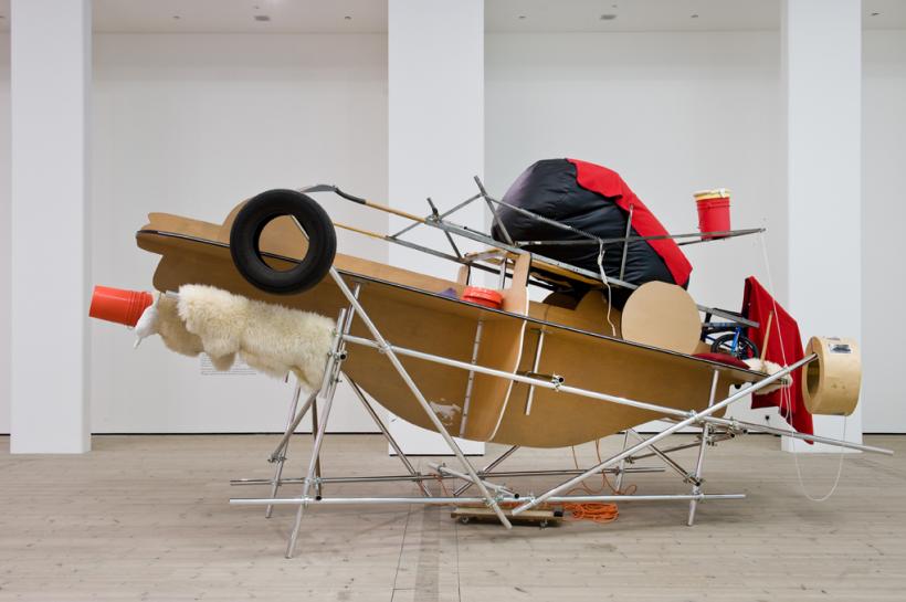 Jason Rhoades, Fucking Picabia Cars / Picabia Car with Ejection Seat, installation view at BALTIC, 2015 