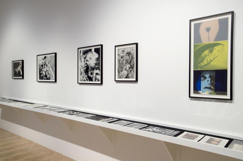 Installation view of Franciszka & Stefan Themerson, Books, Camera, Ubu, Camden Arts Centre, 2016