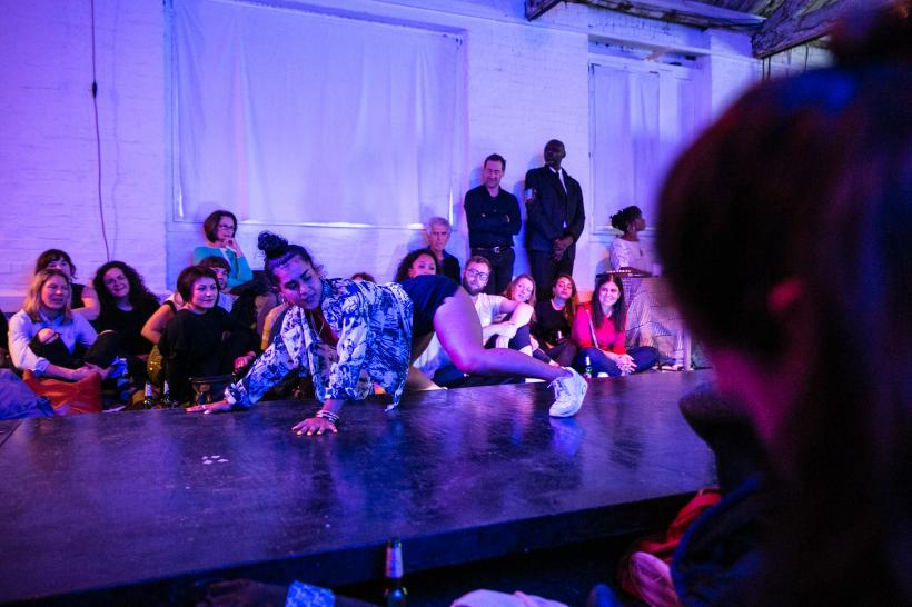 niv Acosta, Discotropic - Alien Talk Show, David Roberts Art Foundation, 2016.