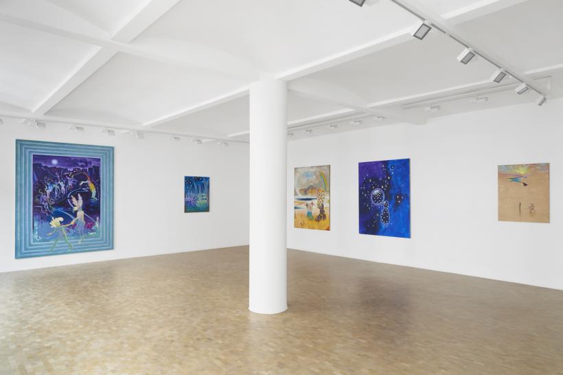 Uwe Henneken, The teachings of the Transhistorical Flamingo, solo exhibition, Pippy Houldsworth Gallery, London (2017) 