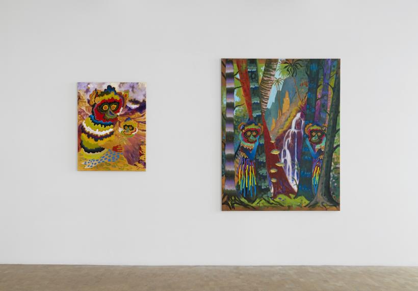 Uwe Henneken, The teachings of the Transhistorical Flamingo, solo exhibition, Pippy Houldsworth Gallery, London (2017) 