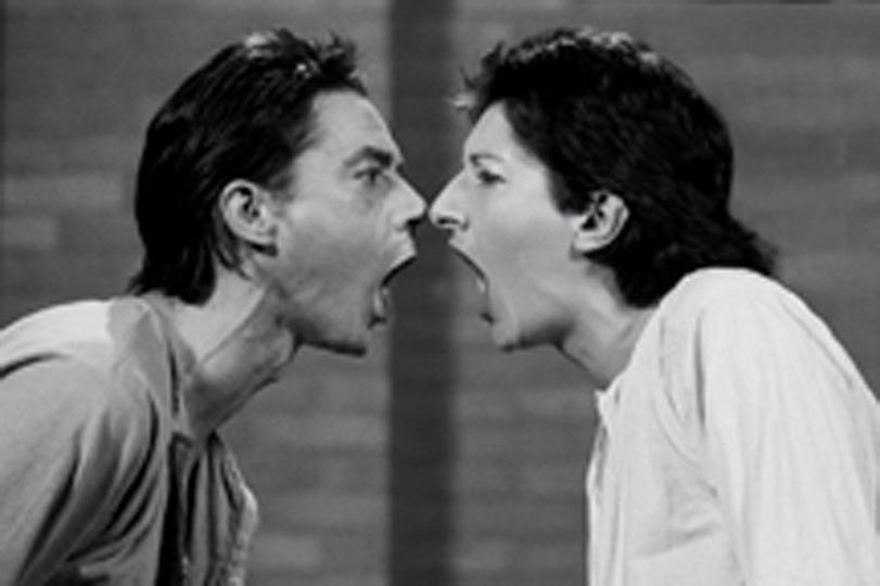 Marina Abramovic. AAA   AAA. 1978. Image courtesy Marina Abramovic and Lisson Gallery